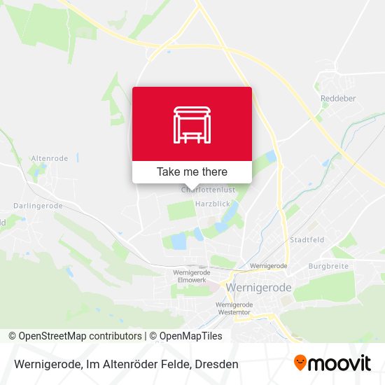 Карта Wernigerode, Im Altenröder Felde