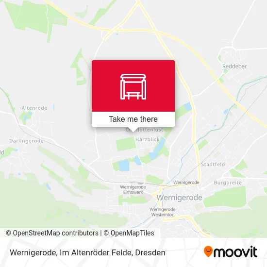 Карта Wernigerode, Im Altenröder Felde