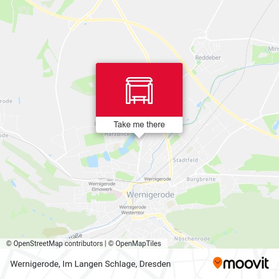 Карта Wernigerode, Im Langen Schlage
