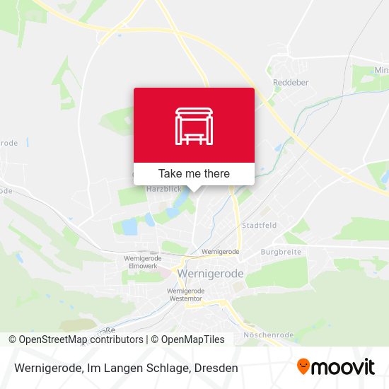 Карта Wernigerode, Im Langen Schlage