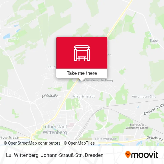 Карта Lu. Wittenberg, Johann-Strauß-Str.