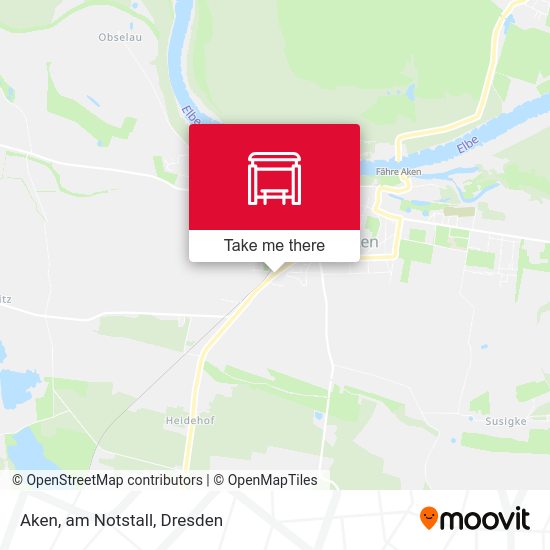 Карта Aken, am Notstall