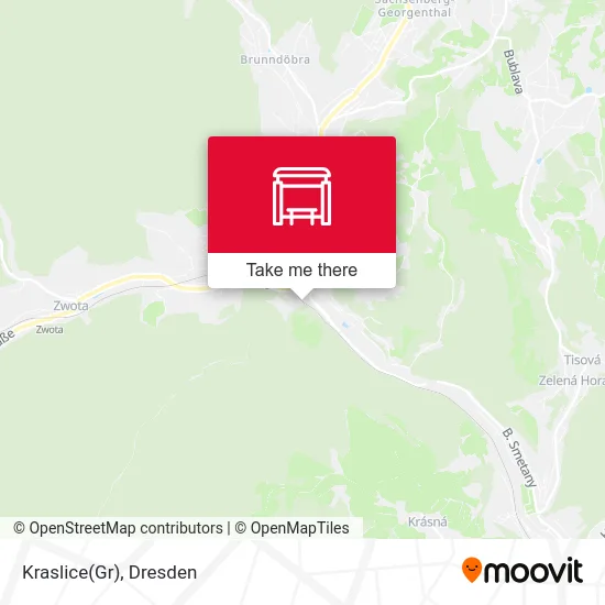 Карта Kraslice(Gr)