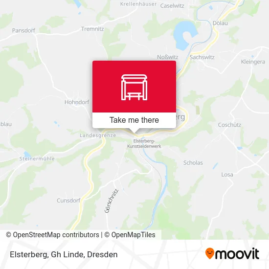 Карта Elsterberg, Gh Linde