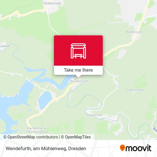 Карта Wendefurth, am Mühlenweg