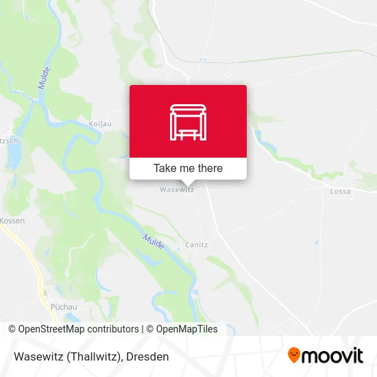 Карта Wasewitz (Thallwitz)