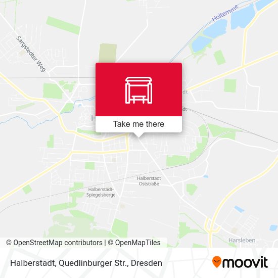 Карта Halberstadt, Quedlinburger Str.