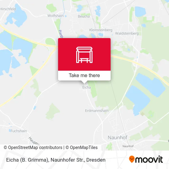 Карта Eicha (B. Grimma), Naunhofer Str.