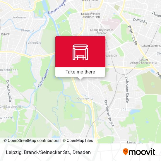 Карта Leipzig, Brand-/Selnecker Str.