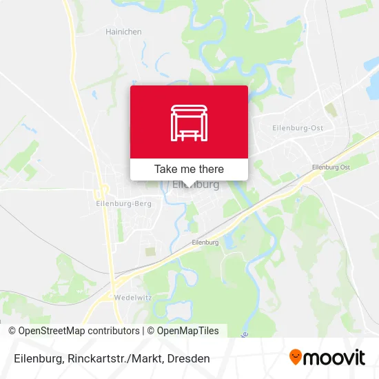 Карта Eilenburg, Rinckartstr./Markt