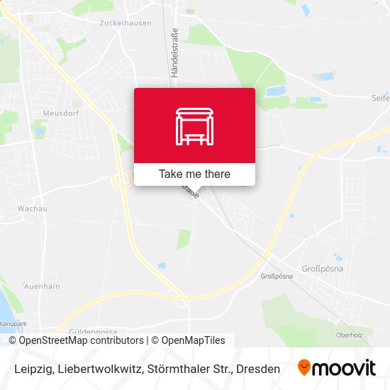 Карта Leipzig, Liebertwolkwitz, Störmthaler Str.