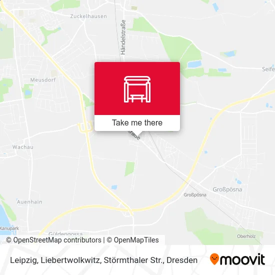 Карта Leipzig, Liebertwolkwitz, Störmthaler Str.