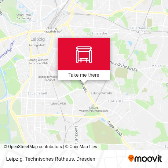 Карта Leipzig, Technisches Rathaus