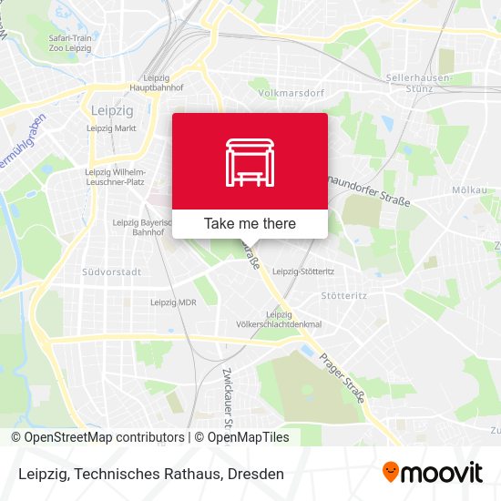 Карта Leipzig, Technisches Rathaus
