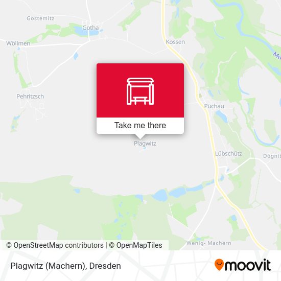 Карта Plagwitz (Machern)