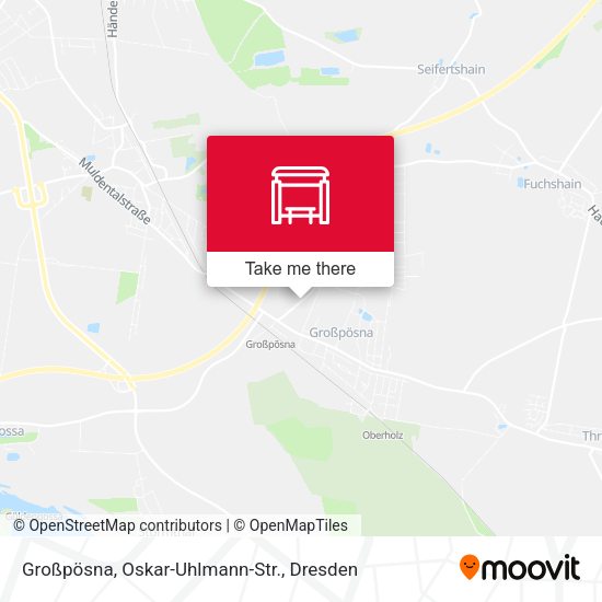 Карта Großpösna, Oskar-Uhlmann-Str.