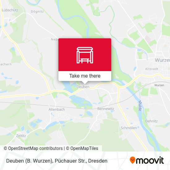 Карта Deuben (B. Wurzen), Püchauer Str.