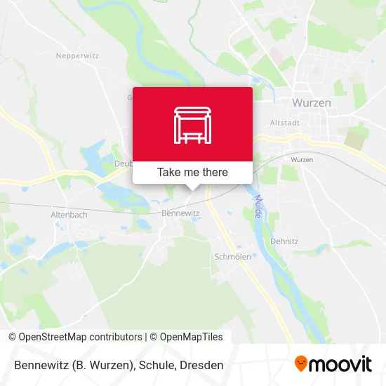 Карта Bennewitz (B. Wurzen), Schule