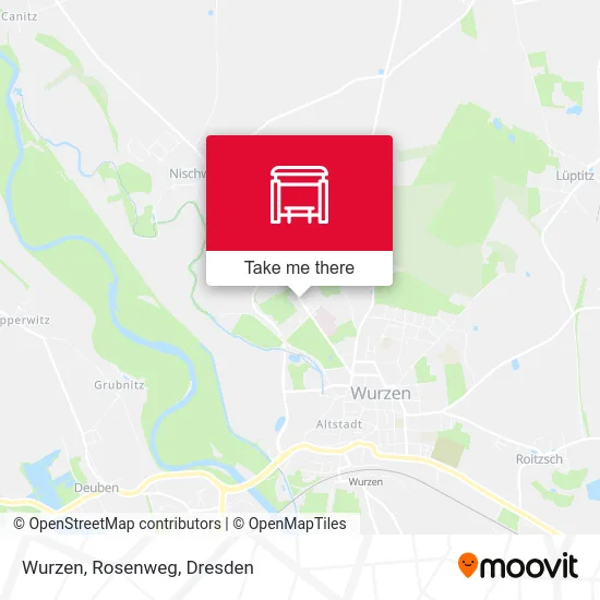 Карта Wurzen, Rosenweg