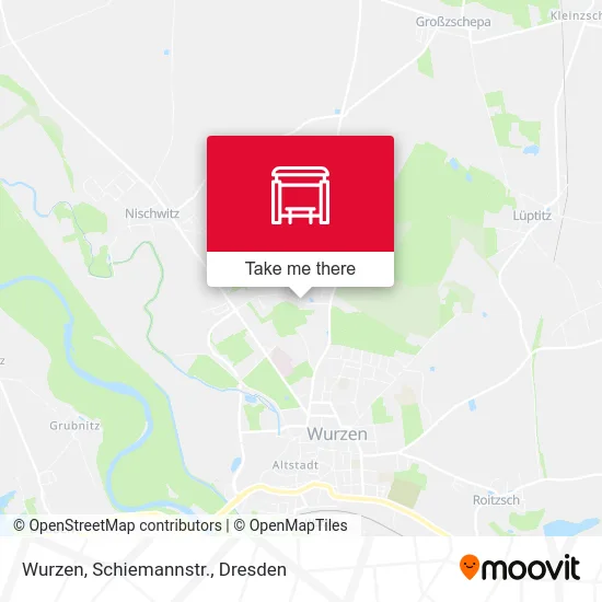 Карта Wurzen, Schiemannstr.