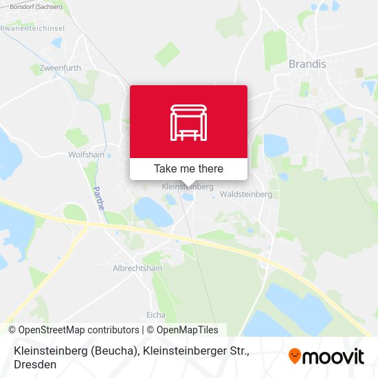 Карта Kleinsteinberg (Beucha), Kleinsteinberger Str.