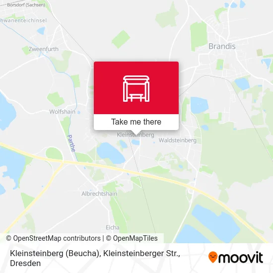 Карта Kleinsteinberg (Beucha), Kleinsteinberger Str.