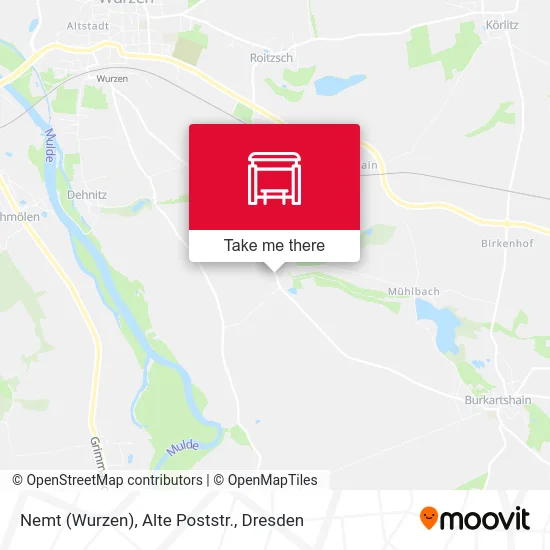 Карта Nemt (Wurzen), Alte Poststr.