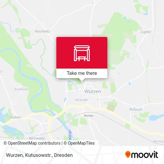 Карта Wurzen, Kutusowstr.