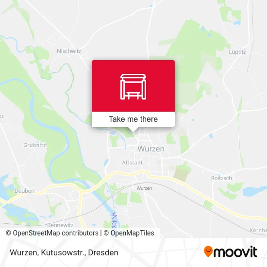 Карта Wurzen, Kutusowstr.