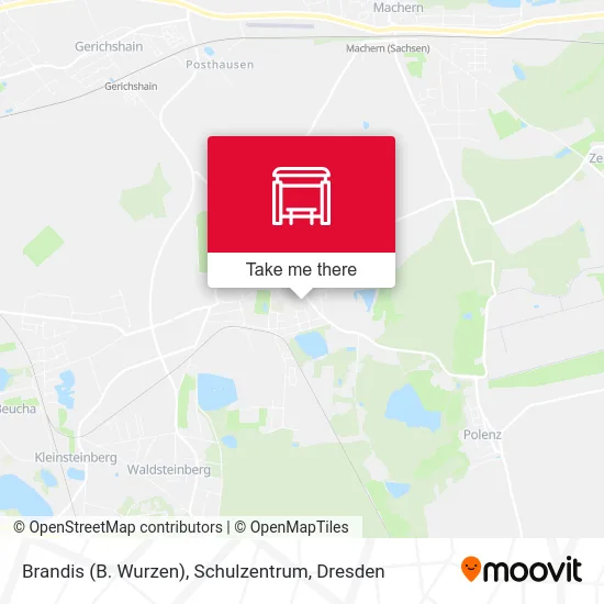 Карта Brandis (B. Wurzen), Schulzentrum