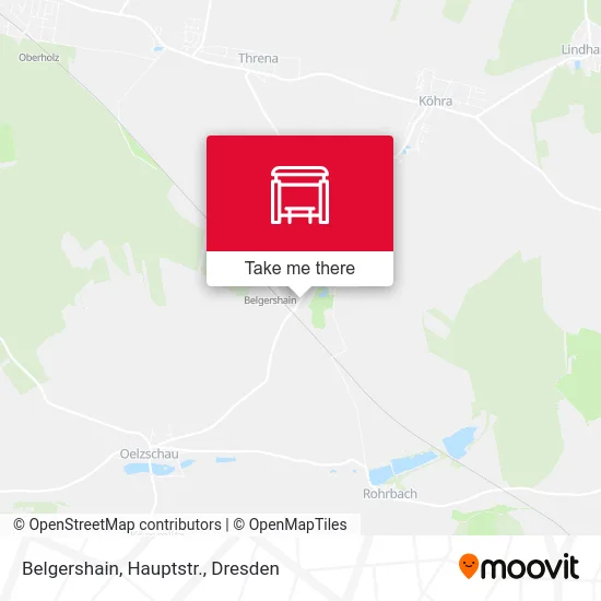 Карта Belgershain, Hauptstr.