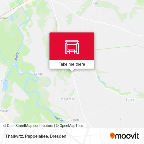 Карта Thallwitz, Pappelallee