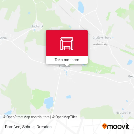 Карта Pomßen, Schule
