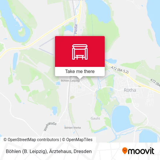 Böhlen (B. Leipzig), Ärztehaus map