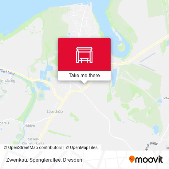 Карта Zwenkau, Spenglerallee