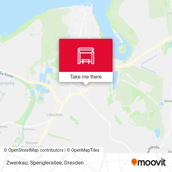 Карта Zwenkau, Spenglerallee