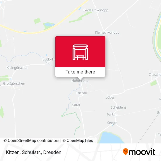 Карта Kitzen, Schulstr.