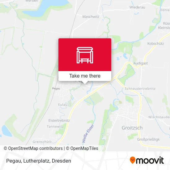 Карта Pegau, Lutherplatz