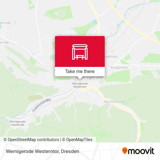 Карта Wernigerode Westerntor