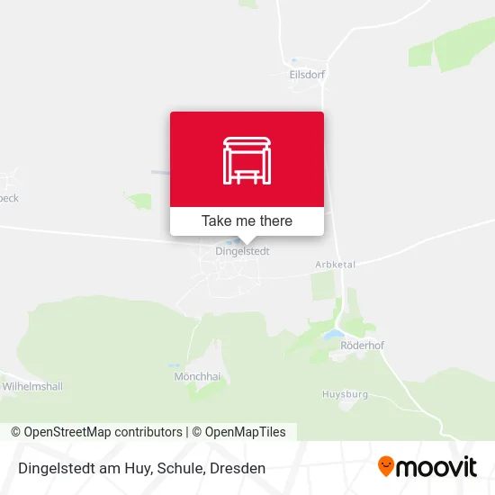 Карта Dingelstedt am Huy, Schule