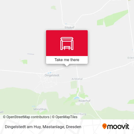 Карта Dingelstedt am Huy, Mastanlage
