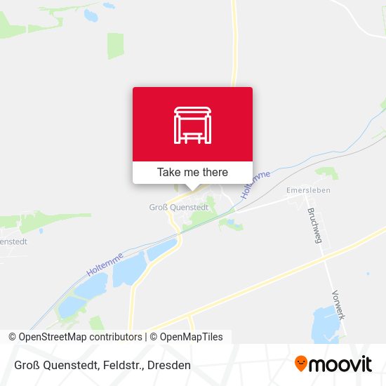 Карта Groß Quenstedt, Feldstr.