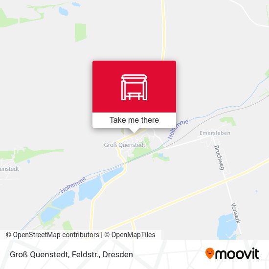 Карта Groß Quenstedt, Feldstr.