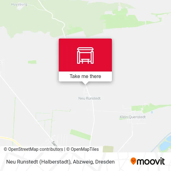 Карта Neu Runstedt (Halberstadt), Abzweig