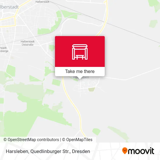 Карта Harsleben, Quedlinburger Str.