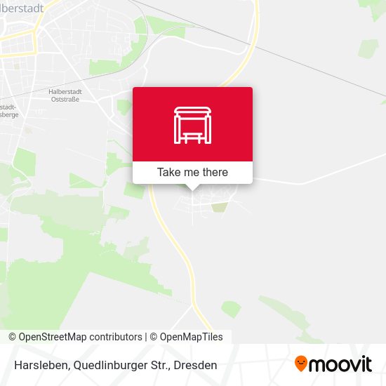 Карта Harsleben, Quedlinburger Str.