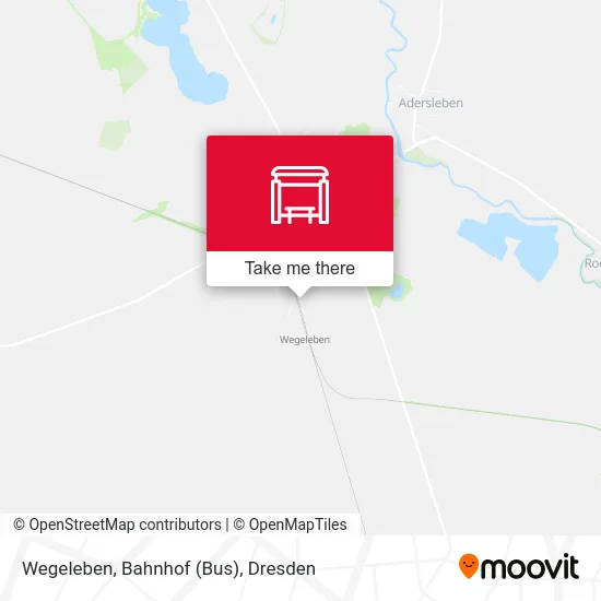 Карта Wegeleben, Bahnhof (Bus)