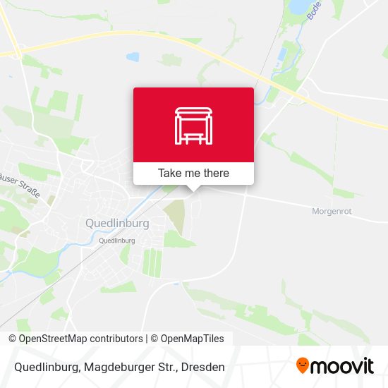 Карта Quedlinburg, Magdeburger Str.
