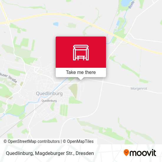 Карта Quedlinburg, Magdeburger Str.