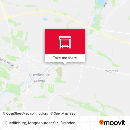 Карта Quedlinburg, Magdeburger Str.